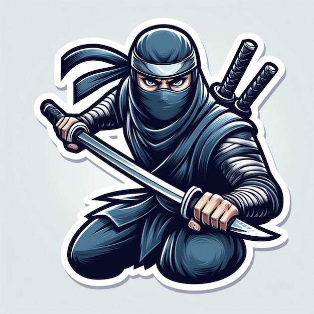 Zdjęcie ninja sticker