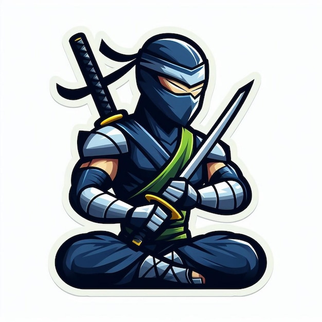 Zdjęcie ninja sticker