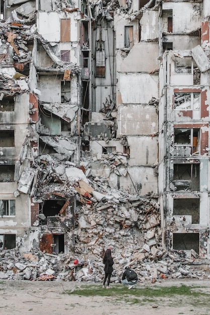 Niski kąt widoku starego budynku