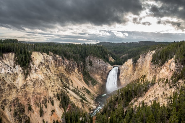 Niższe Wodospady Yellowstone