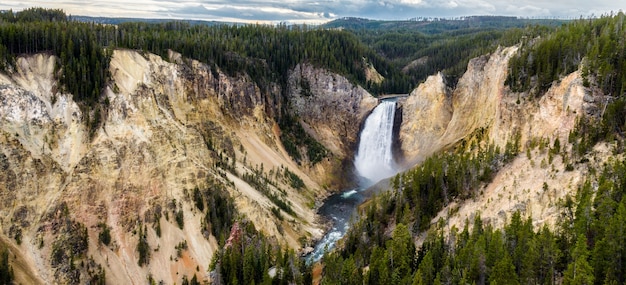 Niższe wodospady Yellowstone