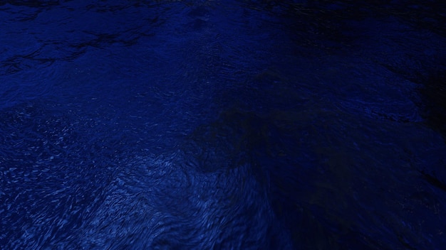 Noc ciemnoniebieska tekstura wody