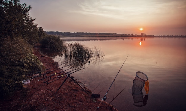 Nocne Wędkowanie, Wędki Karpiowe, Wędki Z Bliska