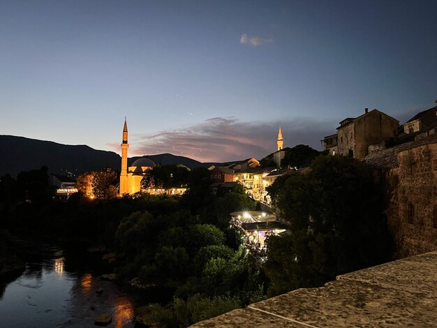 Nocny Mostar, Bośnia i Hercegowina