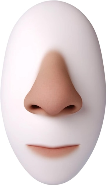 nos z nosem, który ma nos na nim