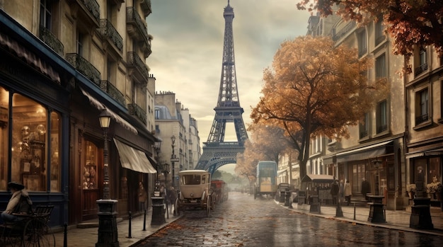 Nostalgia za starym Paryżem we Francji