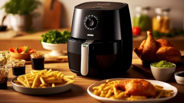 Nowa era gotowania obejmująca wszechstronność Air Fryer Kitchen Generative AI