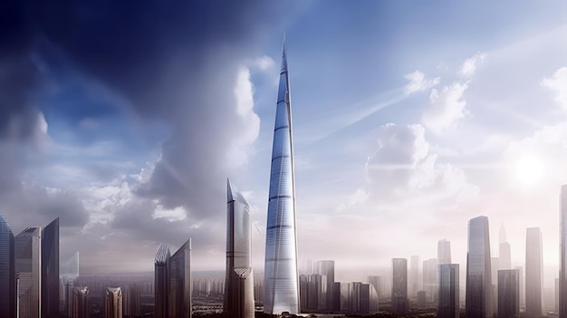 Nowa wieża jest najwyższym budynkiem na świecie.