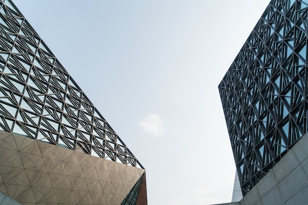 Nowoczesna Architektura Centrum Sztuki W Chongqing, Chiny