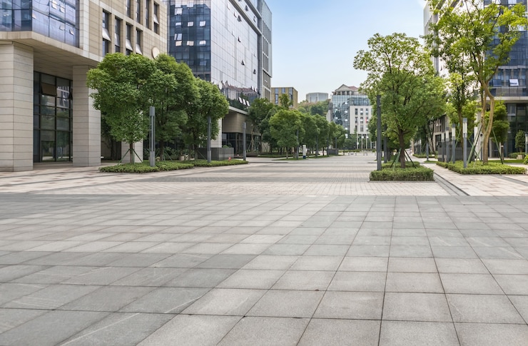 Zdjęcie nowoczesna architektura miejska w parku naukowo-technologicznym