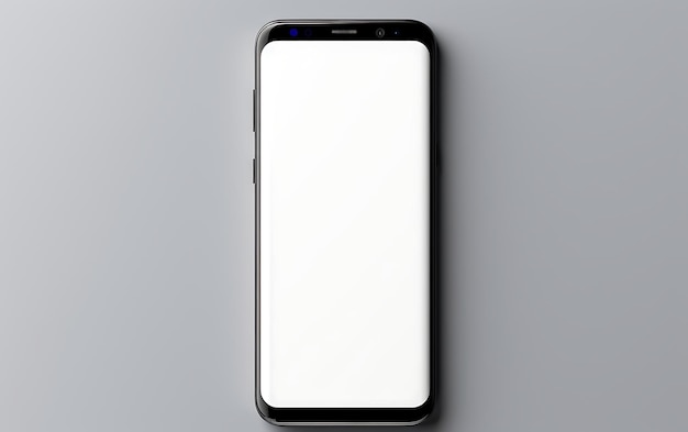 nowoczesna pusta ramka makiety urządzenia Android