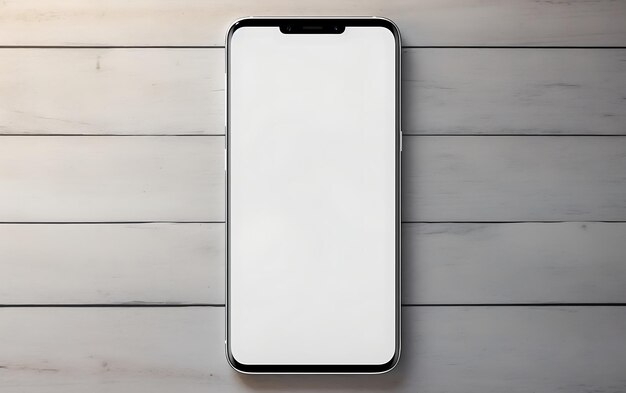 nowoczesna pusta ramka makiety urządzenia Android