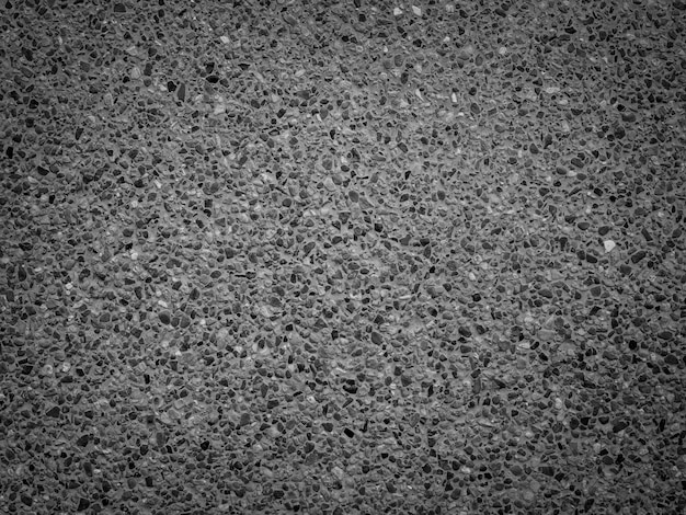 Nowoczesna szorstka powierzchnia dekoracji na tle Czarno-biała kamienna podłoga tekstury tła