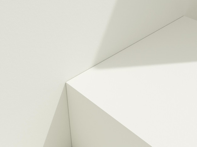 Nowoczesne i minimalistyczne tło do prezentacji produktów