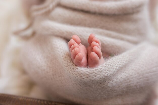 Noworodek Niemowlę nogi nogi stopy noworodka