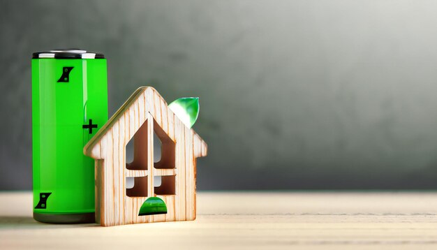 Nowy drewniany dom lub modele domów