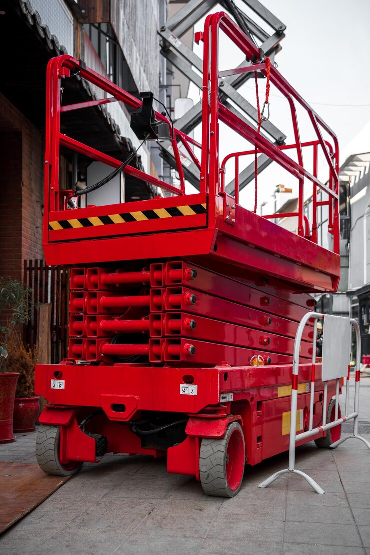 Zdjęcie nowy hydraulicznie montowany stół podnośny