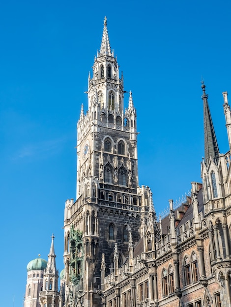 Zdjęcie nowy ratusz neues rathaus w monachium niemcy