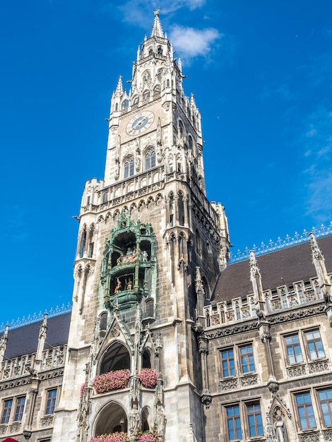 Zdjęcie nowy ratusz neues rathaus w monachium niemcy