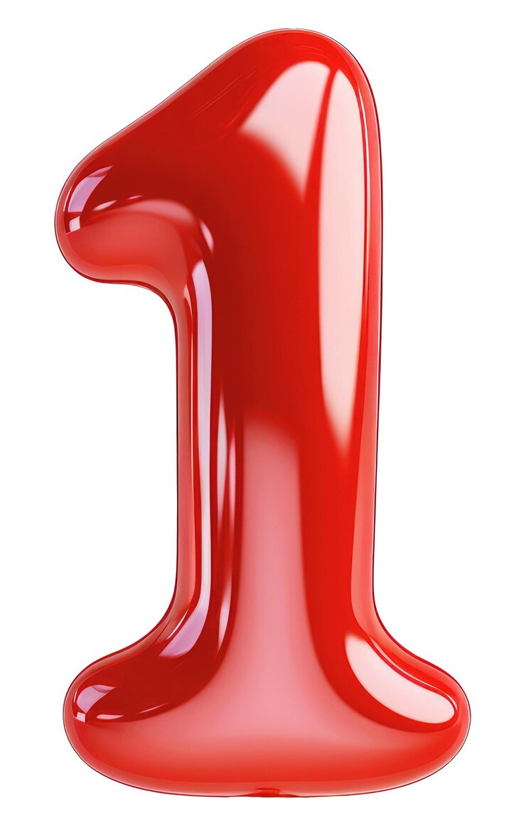 Zdjęcie numer 1 żółty balon 3d z przezroczystym tłem
