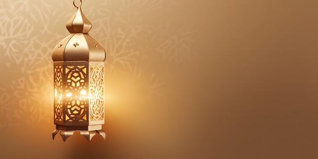 obchody islamskiej latarni eid mubarak i eid al adha w jasnym tle miejsca na kopię
