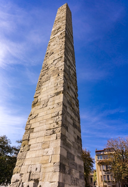 Obelisk Konstantyna (murowany) W Stambule W Turcji