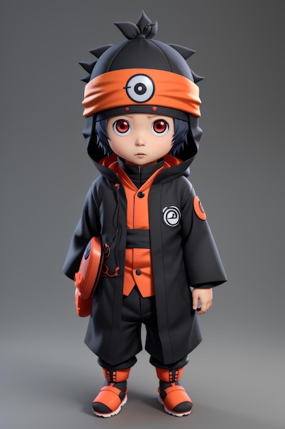 Obito Uchiha, urocze dziecko.