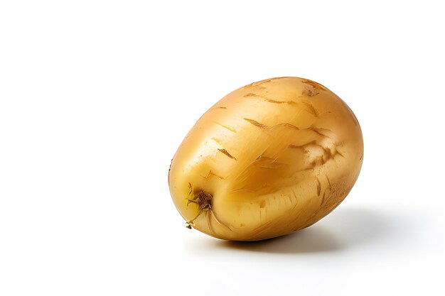 Obraz izolowanego ziemniaka na białym tle