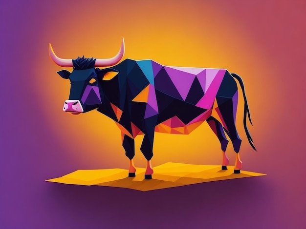obraz krowy