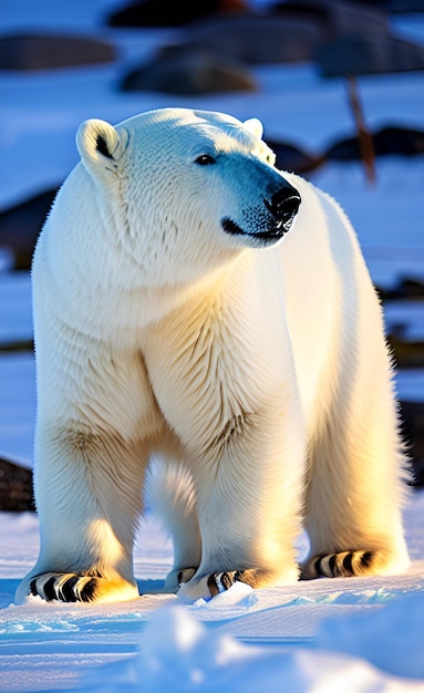 obraz niedźwiedzia polarnego