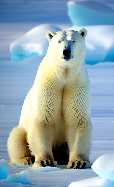 obraz niedźwiedzia polarnego