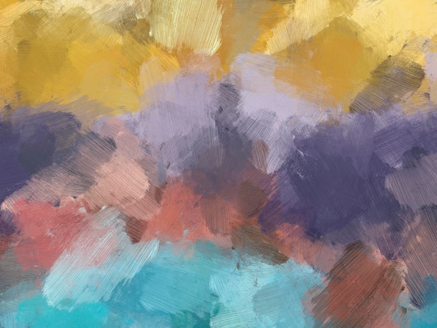 Obraz przedstawiający kolorowe tło z niebieskim i żółtym tłem.