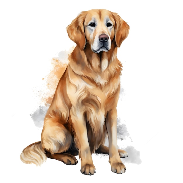 Obraz psa golden retriever