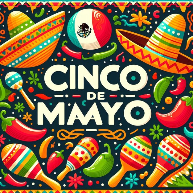 Obraz tła Cinco de Mayo