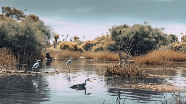 Obraz wygenerowany przez sztuczną inteligencję Mayas Bird