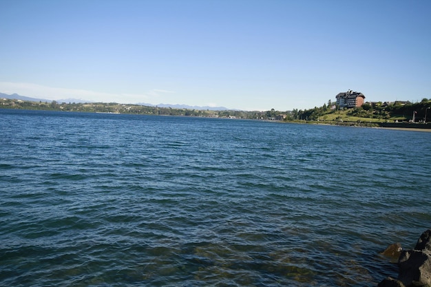 Ocean I Plaża W Puerto Varas Chile