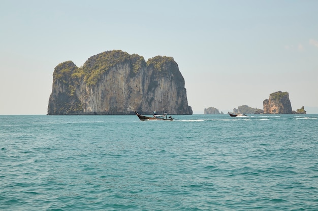 Ocean wyspy lato Krabi Tajlandia