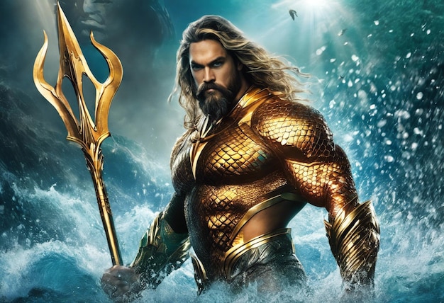 Oceanic Sovereign Aquaman DC Potężny Ochroniarz Atlantydy