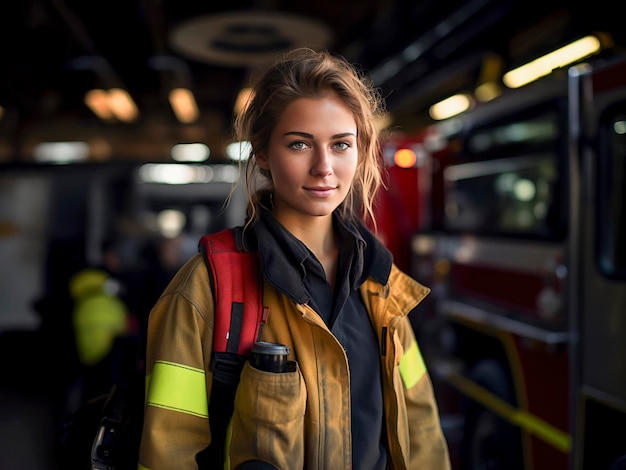 Oddaną kobietę strażaka, która przełamuje bariery i inspiruje do równości płci