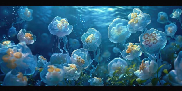 Odkrywanie podwodnej oazy bioluminescencji i żywotnego życia