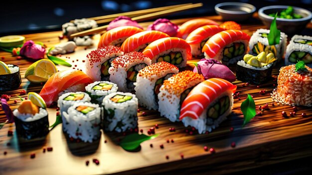 Odkrywanie sztuki sushi i sashimi Książka fotograficzna o kuchni i kulturze japońskiej