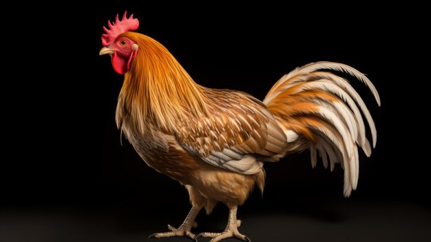 Odrestaurowany i ponownie wykorzystany majestatyczny kurczak uchwycony w stylu National Geographic