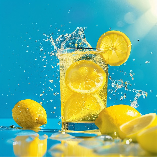 Odświeżający lemon splash