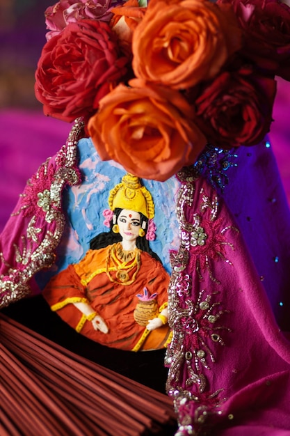 Ofiary dla hinduskiej bogini Parvati