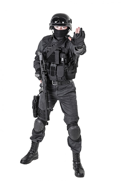 Oficer policji SWAT