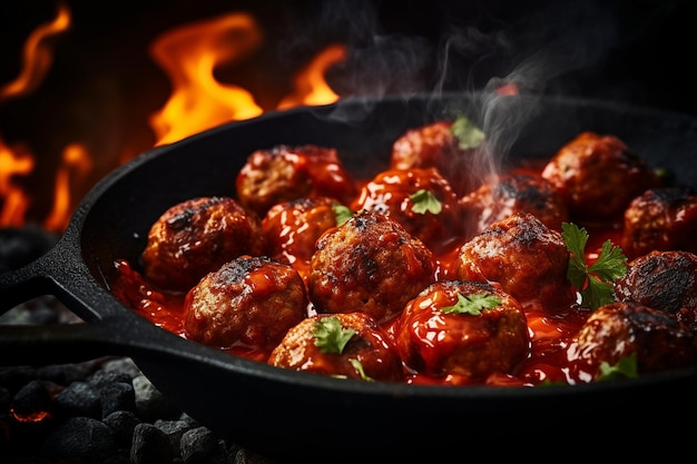 Ogniste Chipotle Meatballs