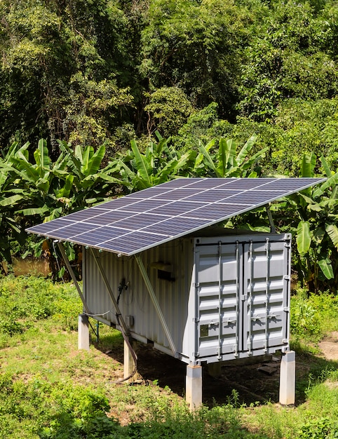 Ogniwo słoneczne nadaje się do użytku w dżungli