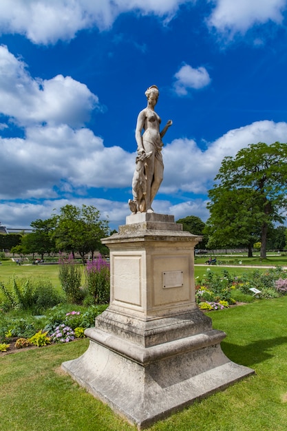 Ogród Tuileries w Paryżu