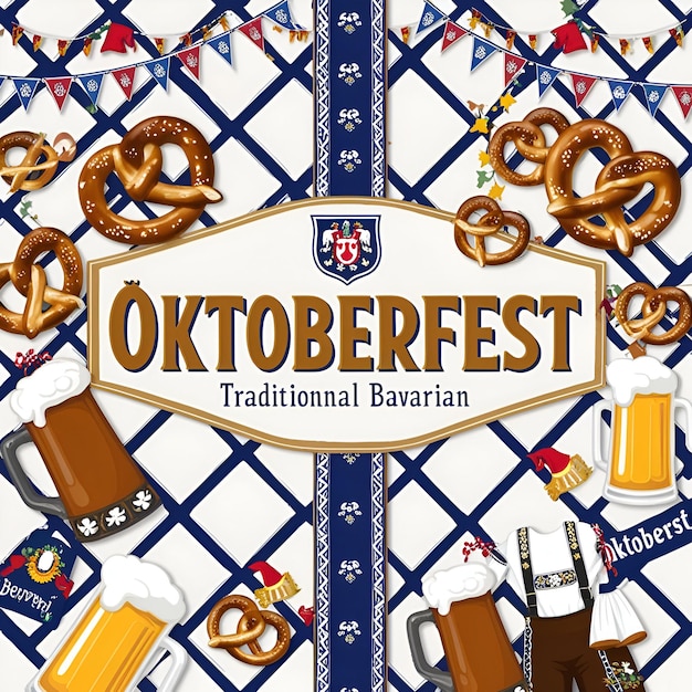 Oktoberfest Extravaganza Świętowanie bawarskiej tradycji i świątecznych duchów