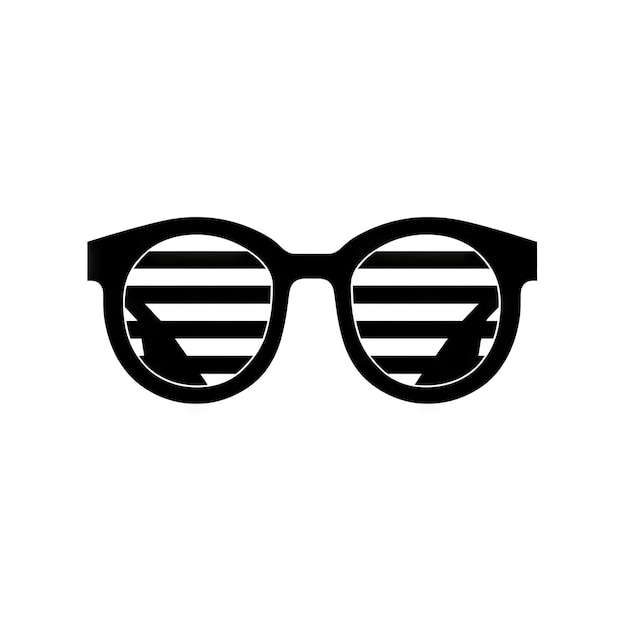 okulary ikona oko okulary symbol minimalne okulary przeciwsłoneczne sylwetka okulary znak